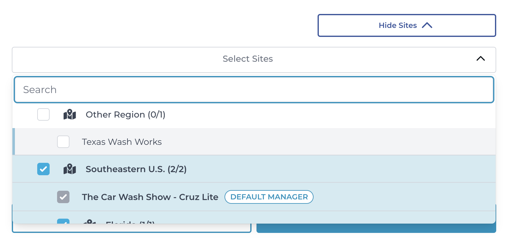 User Access - Add More Sites dropdown.png